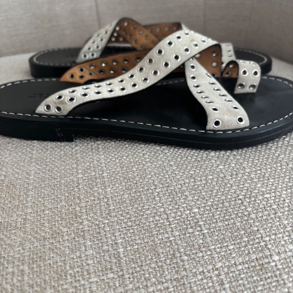 Isabel Marant grey suede slide - Picture 3 of 4